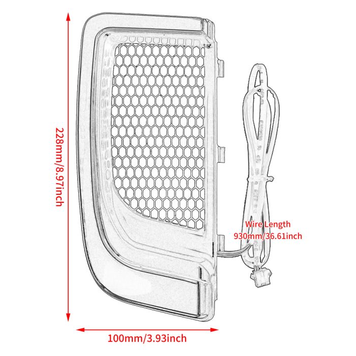 HDBUBALUS-Touring Fairing Turn Signal-LA014703