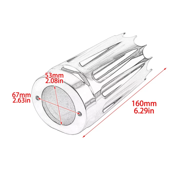 HDBUBALUS -Touring Fork Cover-CR031004