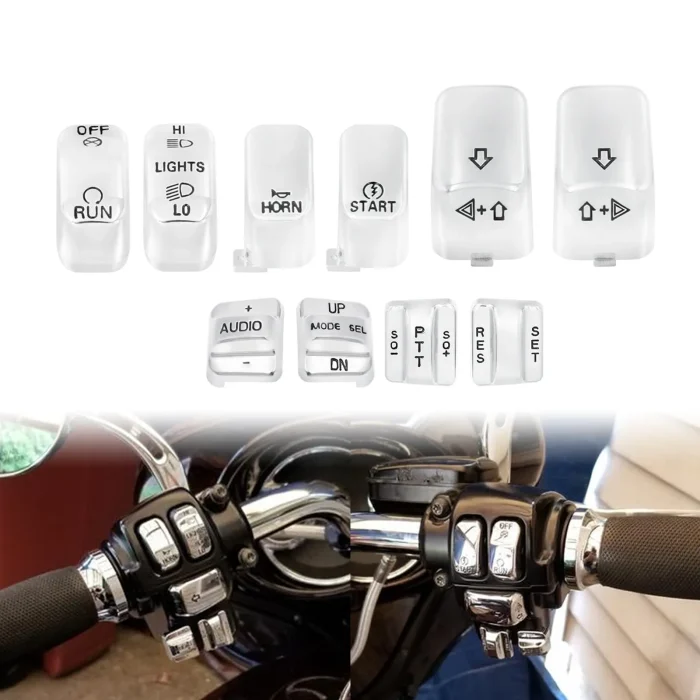 HDBUBALUS - Touring Hand Control Caps-ZH000836-1