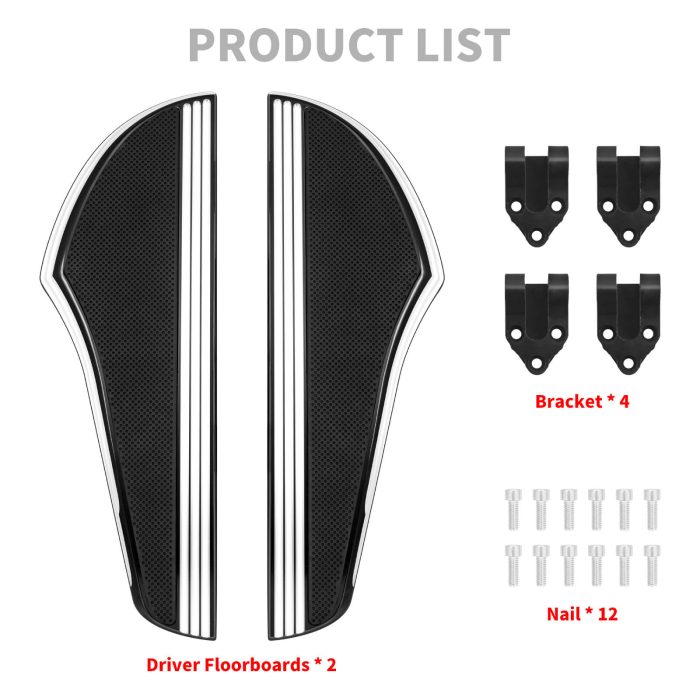 HDBUBALUS-Touring Rider Floorboard-PE007702