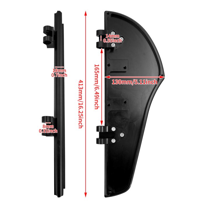 HDBUBALUS-Touring Rider Floorboard-PE007702