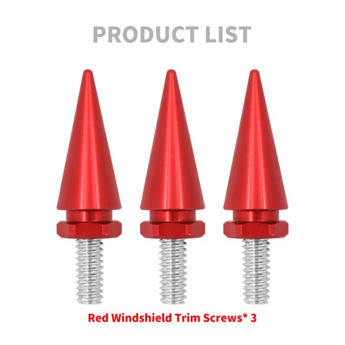 HDBUBALUS-Touring Spike Windscreen Bolts-TH031103