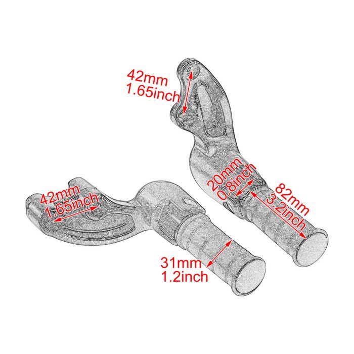 HDBUBALUS-Indian Rear Foot Pegs-PE010801