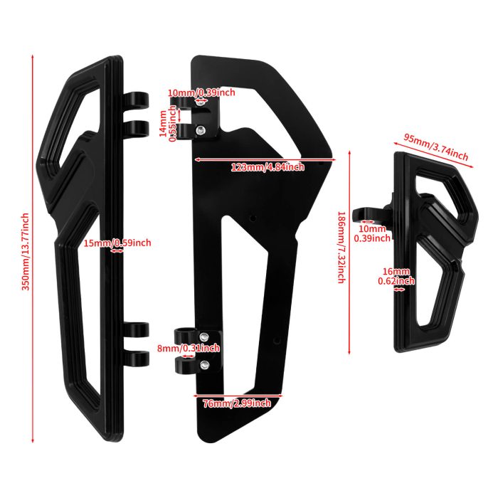 HDBUBALUS-Softail Driver Passenger Floorboards-ZH001452-JG