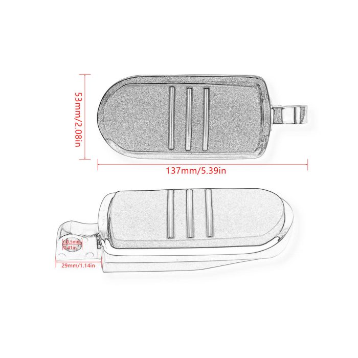 HDBUBALUS-Touring Footpegs-MP0624B