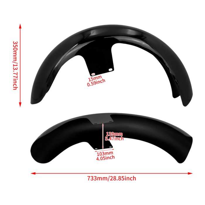 HDBUBALUS-Touring Front Fender-CR026401