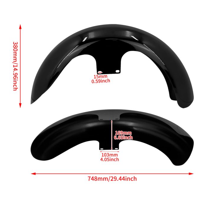 HDBUBALUS-Touring Front Fender-CR026403