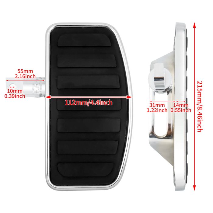 HDBUBALUS-Touring Front Rear Floorboard-PE010202