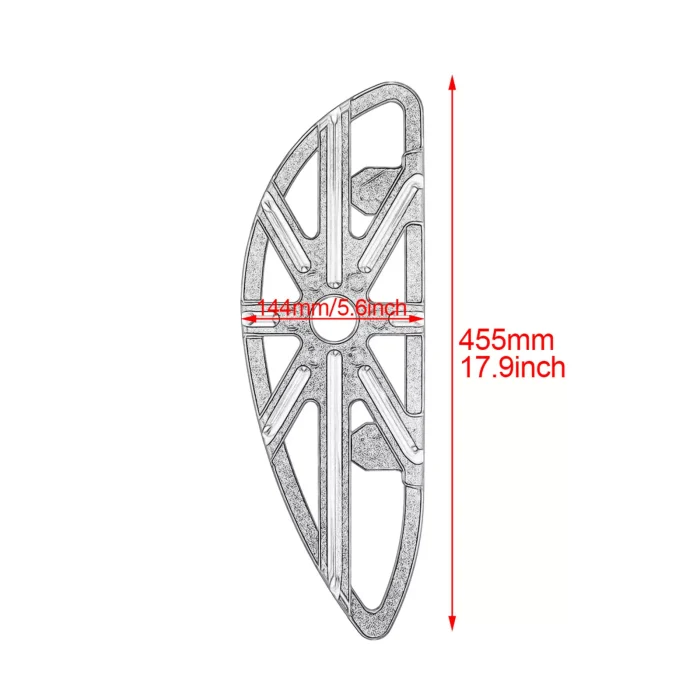 HDBUBALUS-Touring Passenger Floorboard-ZH000492