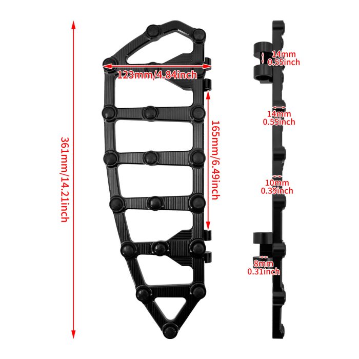 HDBUBALUS-Softail Footrest Pedal-PE013901