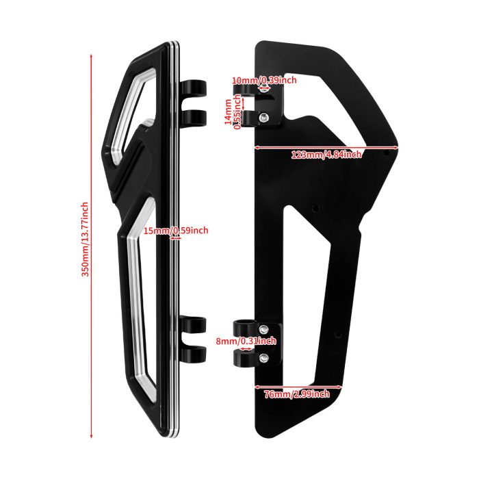 HDBUBALUS -Touring Driver Floorboards-PE015301