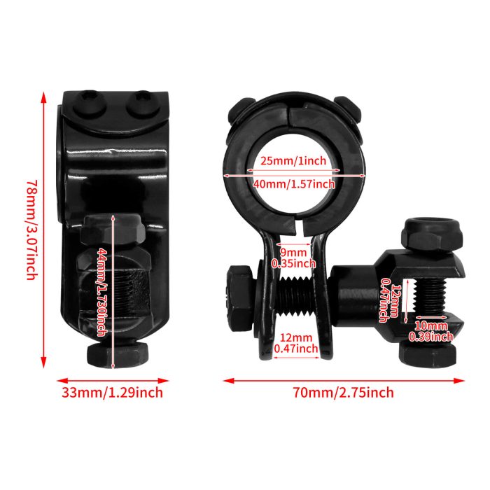 HDBUBALUS-Touring Footpegs Mount Bracket-PE010502