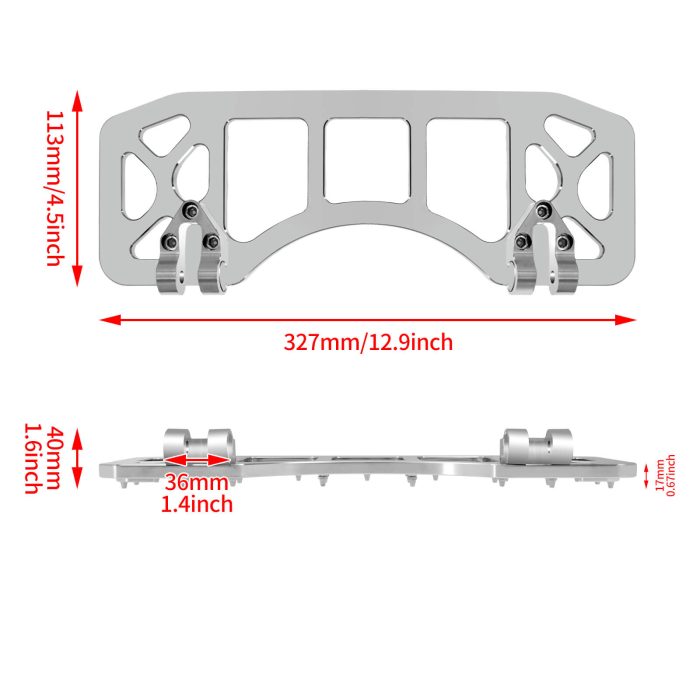 HDBUBALUS-Touring Driver Floorboards-PE011302