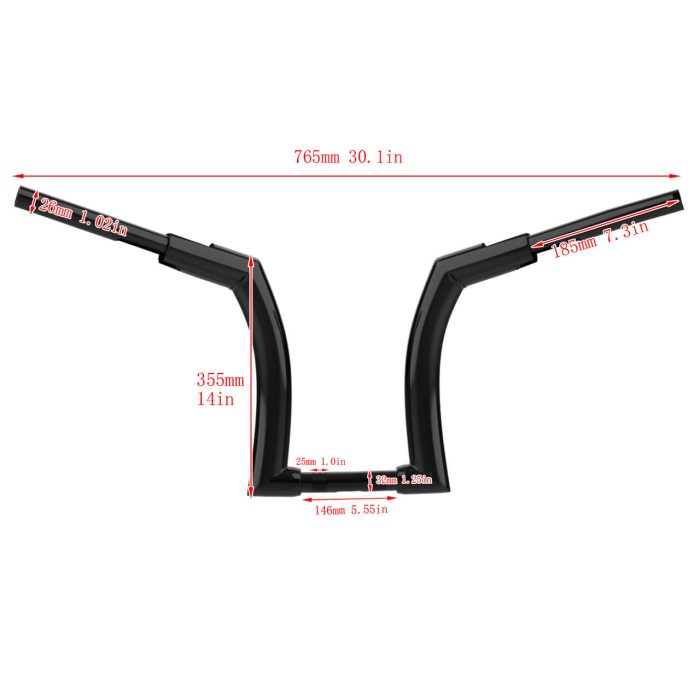 HDBUBALUS-Touring Hanger Handlebar-GP005202