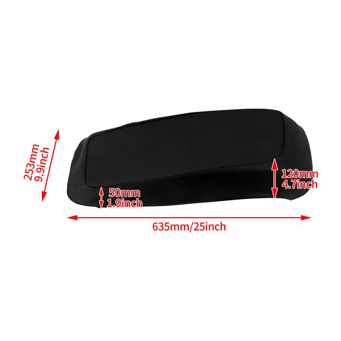 HDBUBALUS-Touring Saddlebag Lid Covers-CB010101