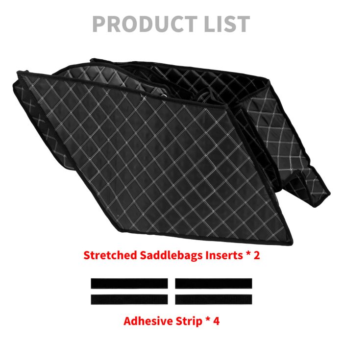 HDBUBALUS-Touring Saddlebag Stretched Inserts-CB010303