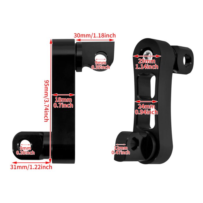 HDBUBALUS-Touring Support Mount Adjustable-PE014503