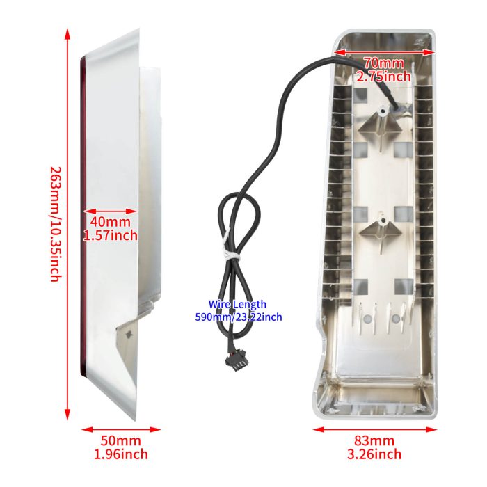 HCmotorku-Harley Fender Fascia Light-LA020904