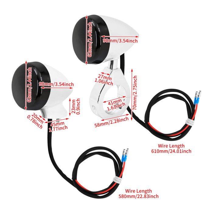 HDBUBALUS-Harley Light Fork Cover-LA007306