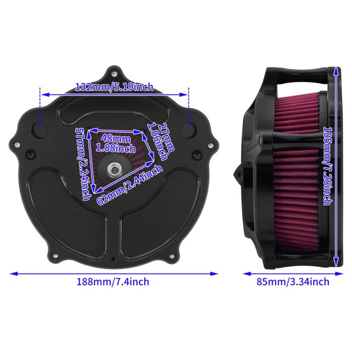 HDBUBALUS-Sportster Air Cleaner-AF001504