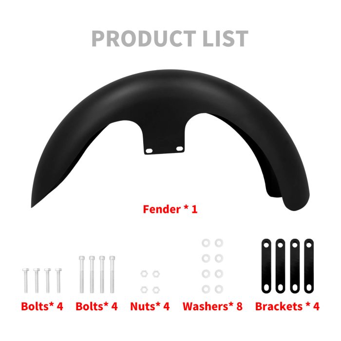 HDBUBALUS-Touring Front Fender-CR026404