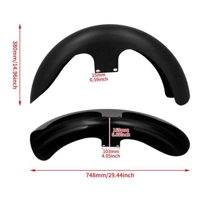 HDBUBALUS-Touring Front Fender-CR026404